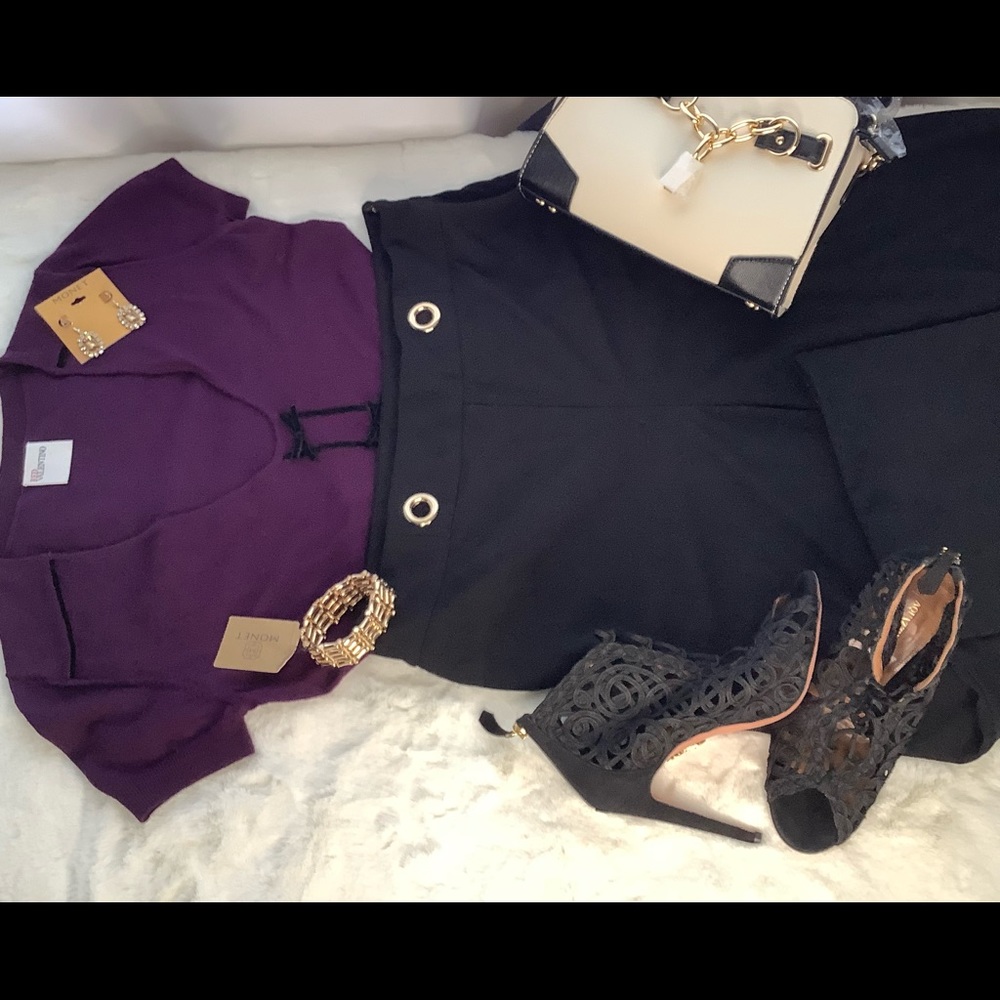 Red Valentino Wool Scoop Neck Top - Picture 7 of 16